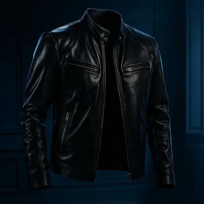 Lederjacke